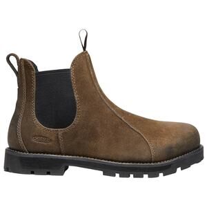 Keen Utility Seattle Romeo Ankle Boot Soft Workwear Slip On Elastic Brown 6.5M